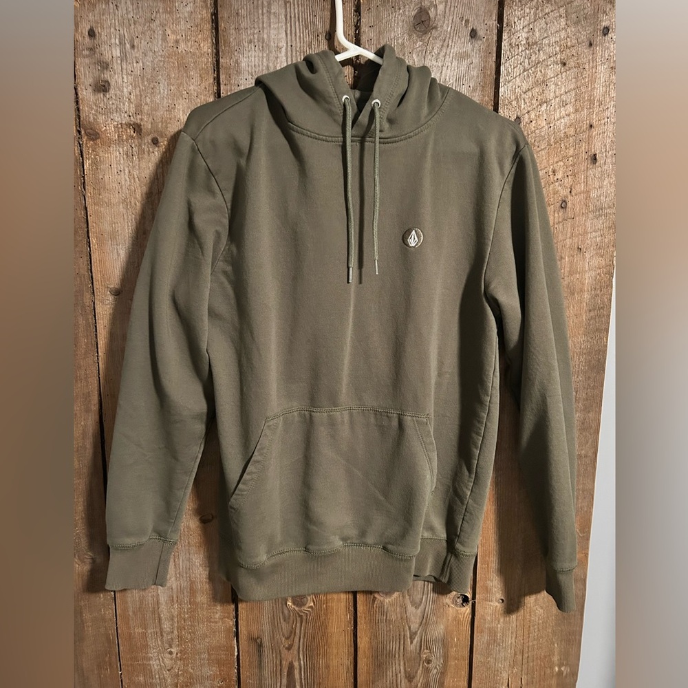 Volcom Olive Green Men's Sweater - Size S